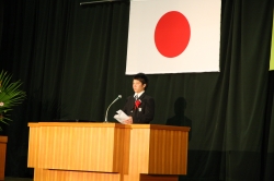 尾道高校卒業式1
