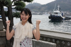 ヒロインのふるさと尾道で決意を新たにする瀧本さん