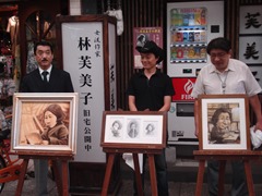 似顔絵展