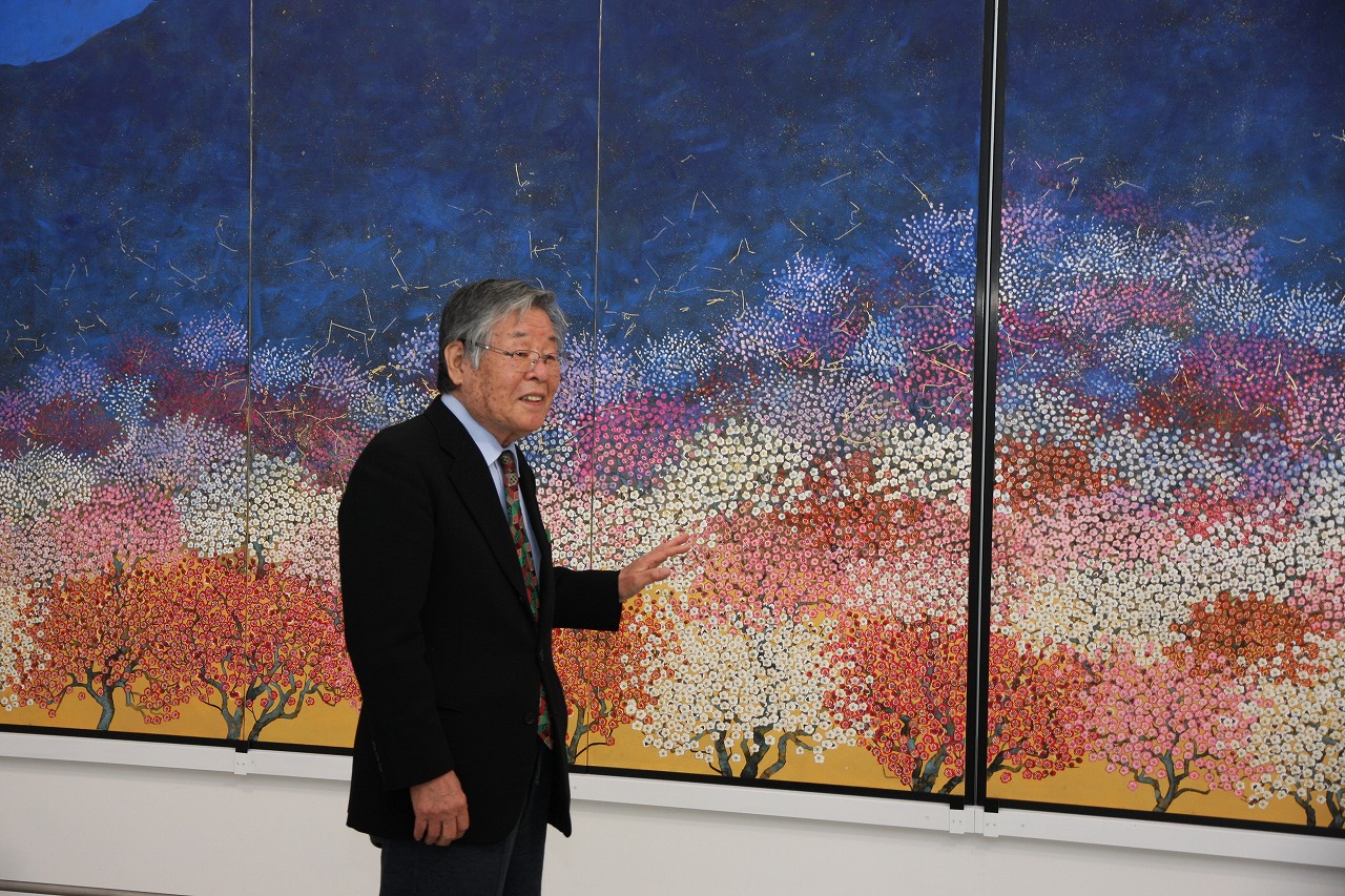 市美術で平松礼二展 | FMおのみちWeb